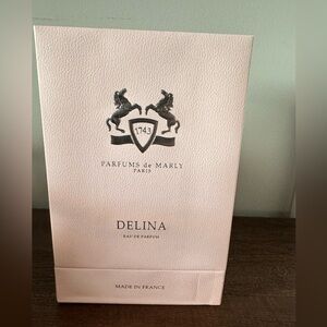 Delina Parfums de Marly 2.5 oz display box only
